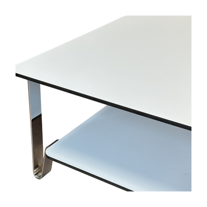 (95x95) Materia sofabord i hvit