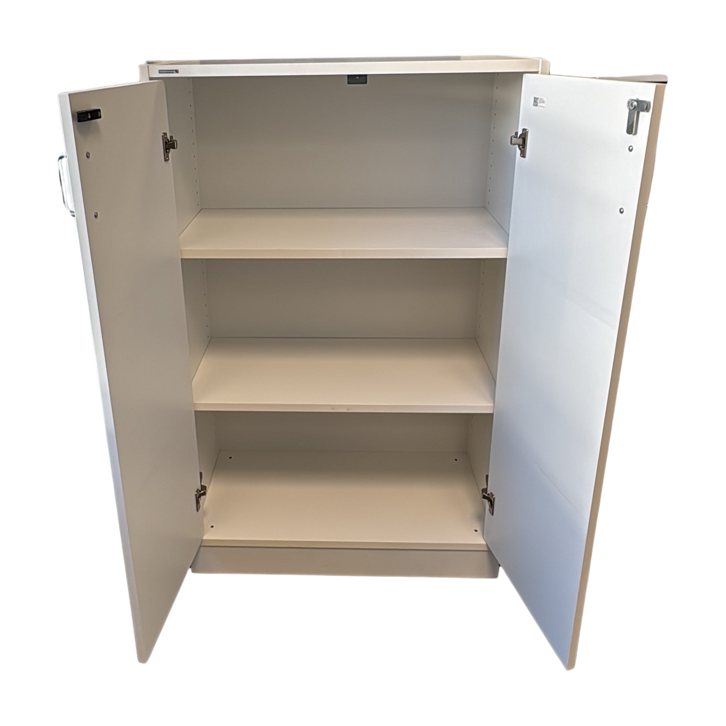 (80x40x127) Svenheim skap i hvit