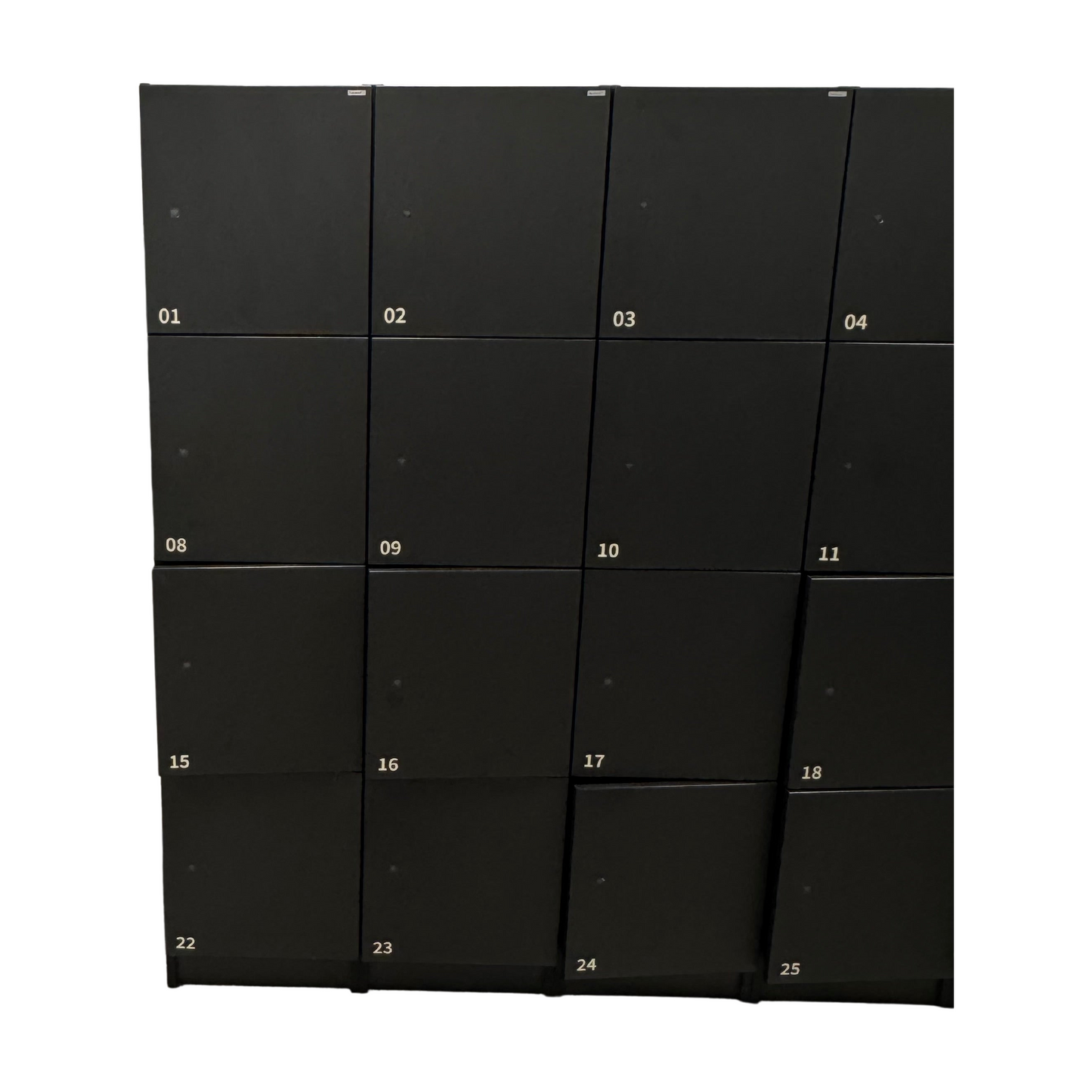 (40x55x179) Aarsland RFID skap i svart