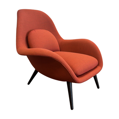 Swoon Lenestol fra Fredericia Furniture i oransje