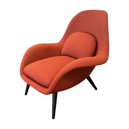Swoon Lenestol fra Fredericia Furniture i oransje
