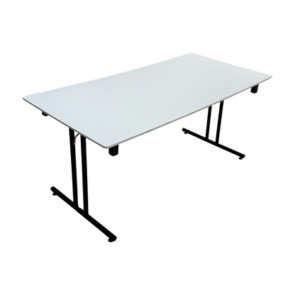 (160x80) sammenleggbart bord i hvit