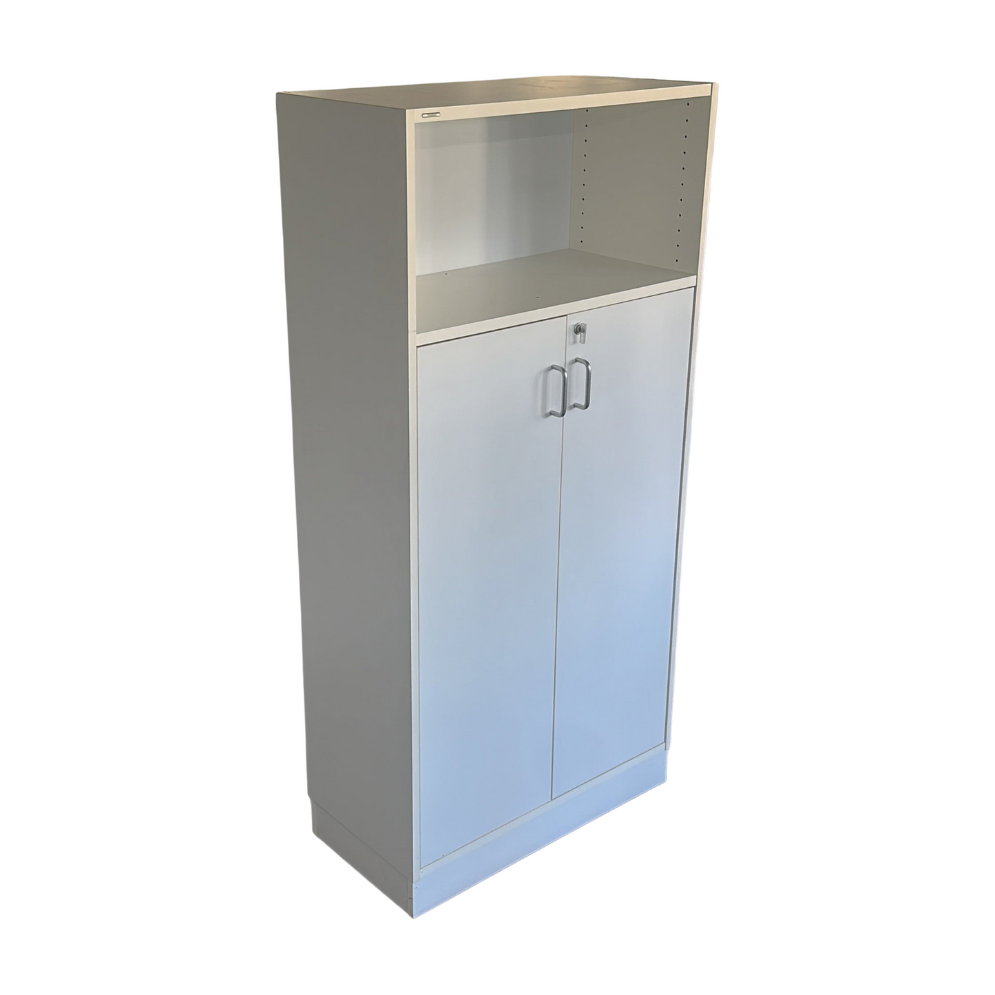(80x40x166) Svenheim skap i hvit