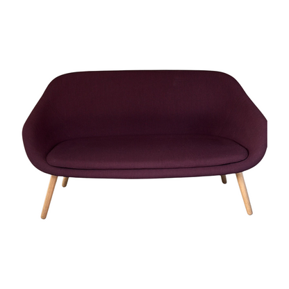 About A Lounge Sofa 2-seter sofa fra HAY i rød