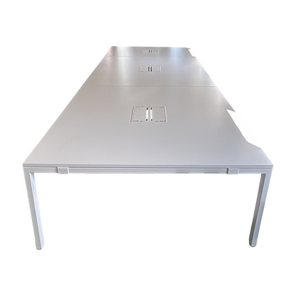 (420x160) Vitra WorKit møteromsbord i hvit