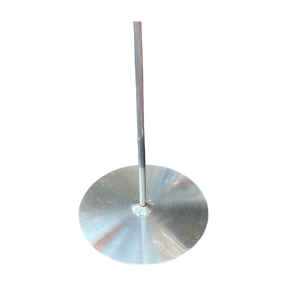 (23x23x134) Gulvlampe i sølv
