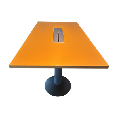 (180x100) møteromsbord i gul