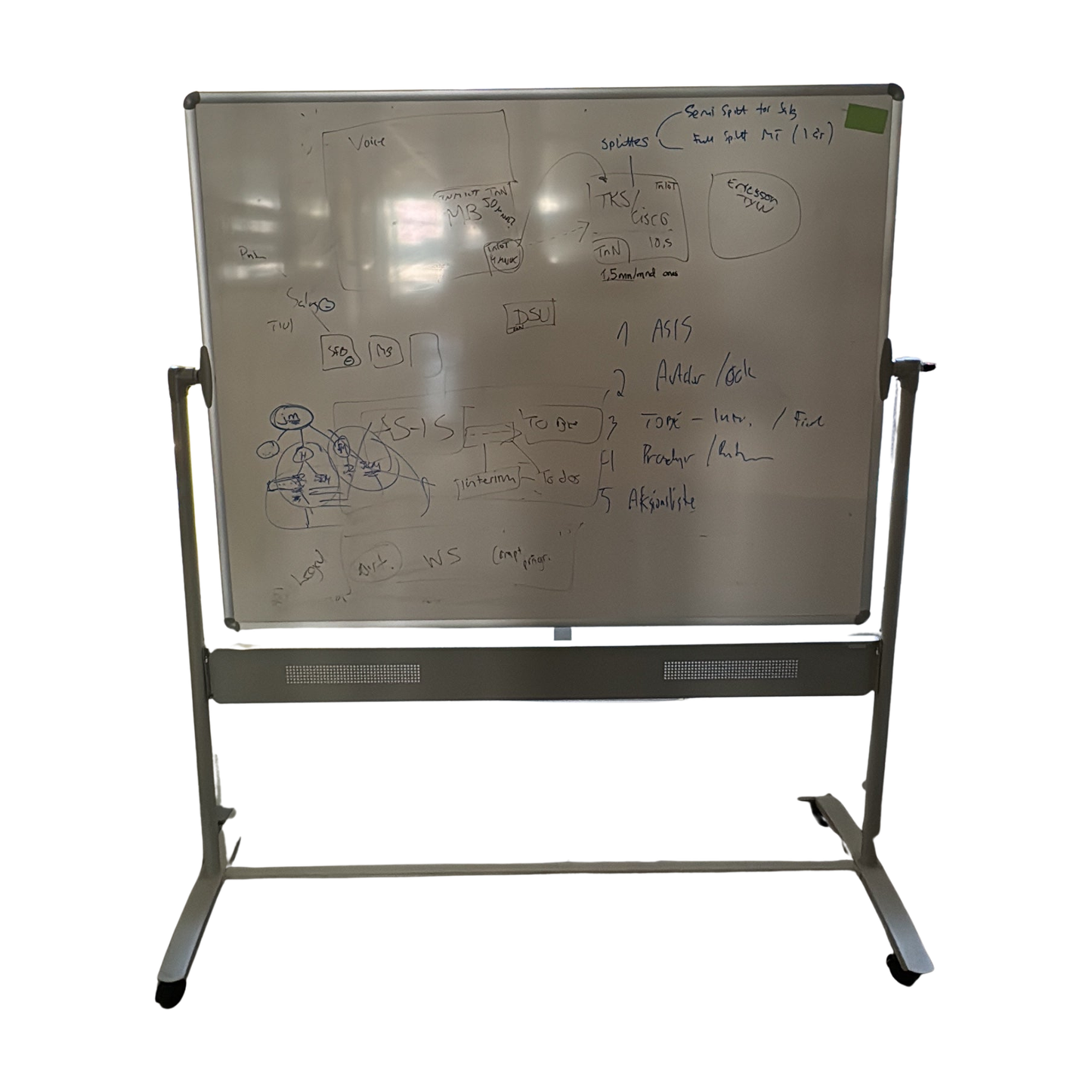 Whiteboard fra Nobo i hvit