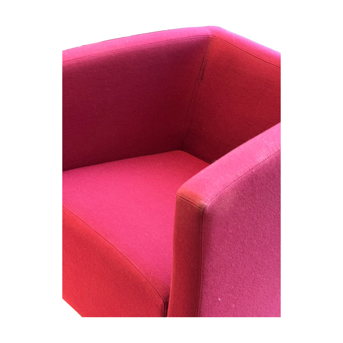 Fora Form Cox klubbstol i rosa, stofftrekk