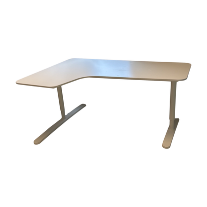 (160x60) IKEA Bekant skrivebord i hvit