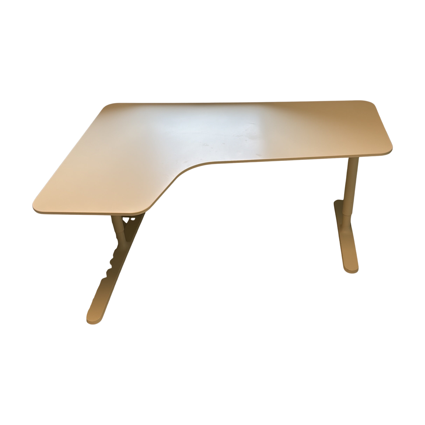 (160x60) IKEA Bekant skrivebord i hvit