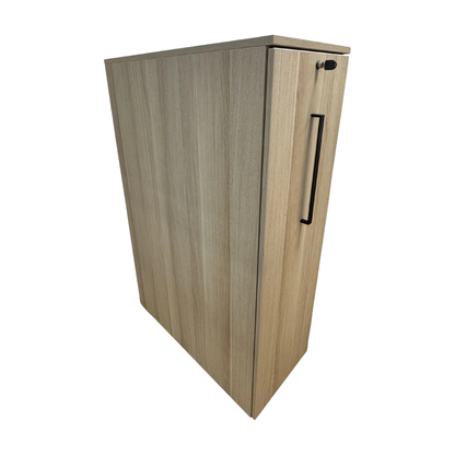 (40x80x125) Kinnarps Space Spoc skap i lyst tre - VENSTRE