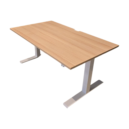(140x80) Kinnarps Series P hev/senk-bord i eik