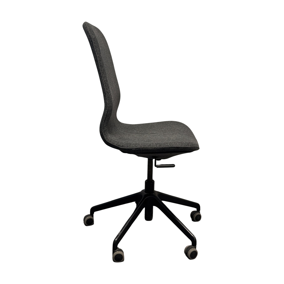 LÅNGFJÄLL konferansestol fra IKEA i grå, stoff