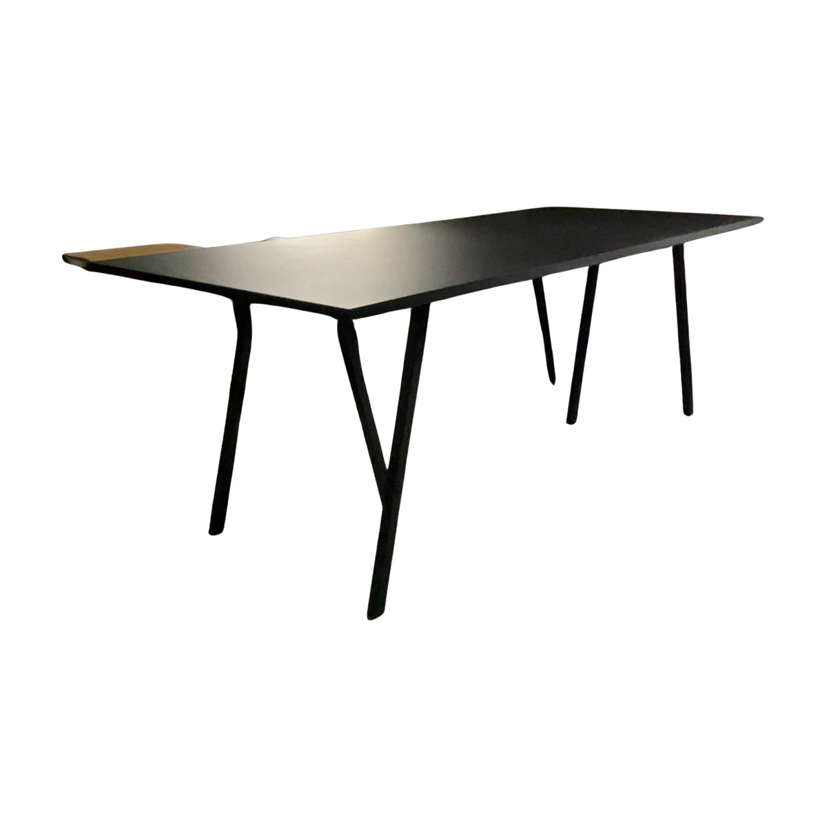 (200x90) LOOP STAND spisebord fra HAY i svart