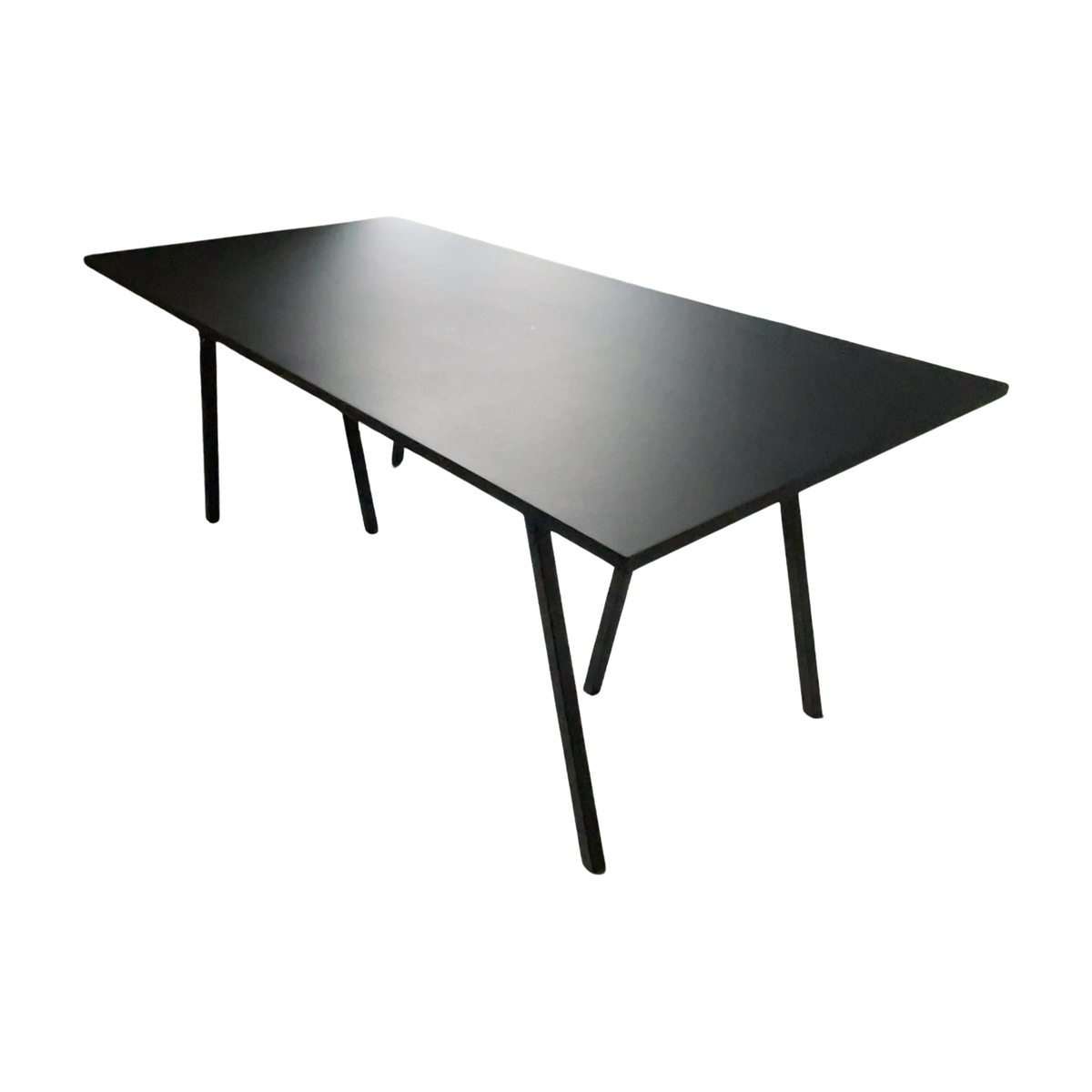 (200x90) LOOP STAND spisebord fra HAY i svart