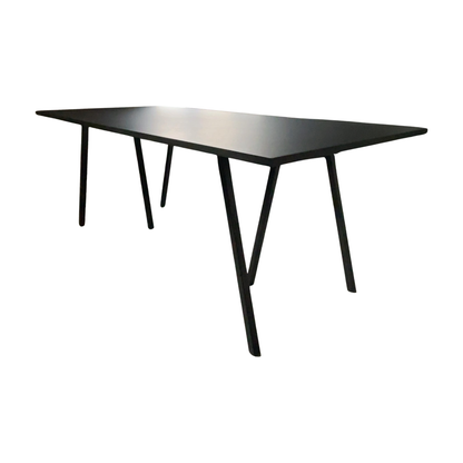 (200x90) LOOP STAND spisebord fra HAY i svart