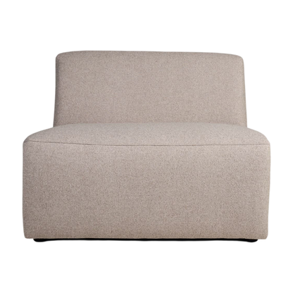 Juno Modul 1,5 seter uten armlene beige - 90x93x73 cm fra Kid