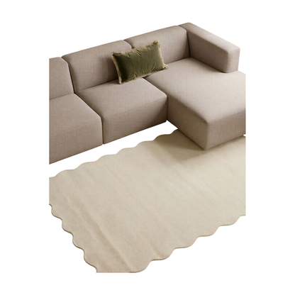 Juno Modul 1,5 seter uten armlene beige - 90x93x73 cm fra Kid