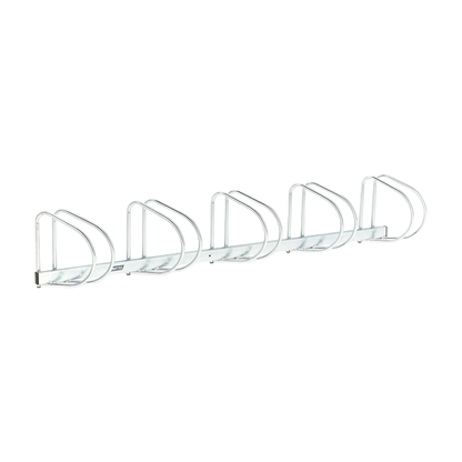 Sykkelstativ BERNARD, 5 plasser, 45° vinkel, B2000 D295 H320 mm fra AJ Produkter