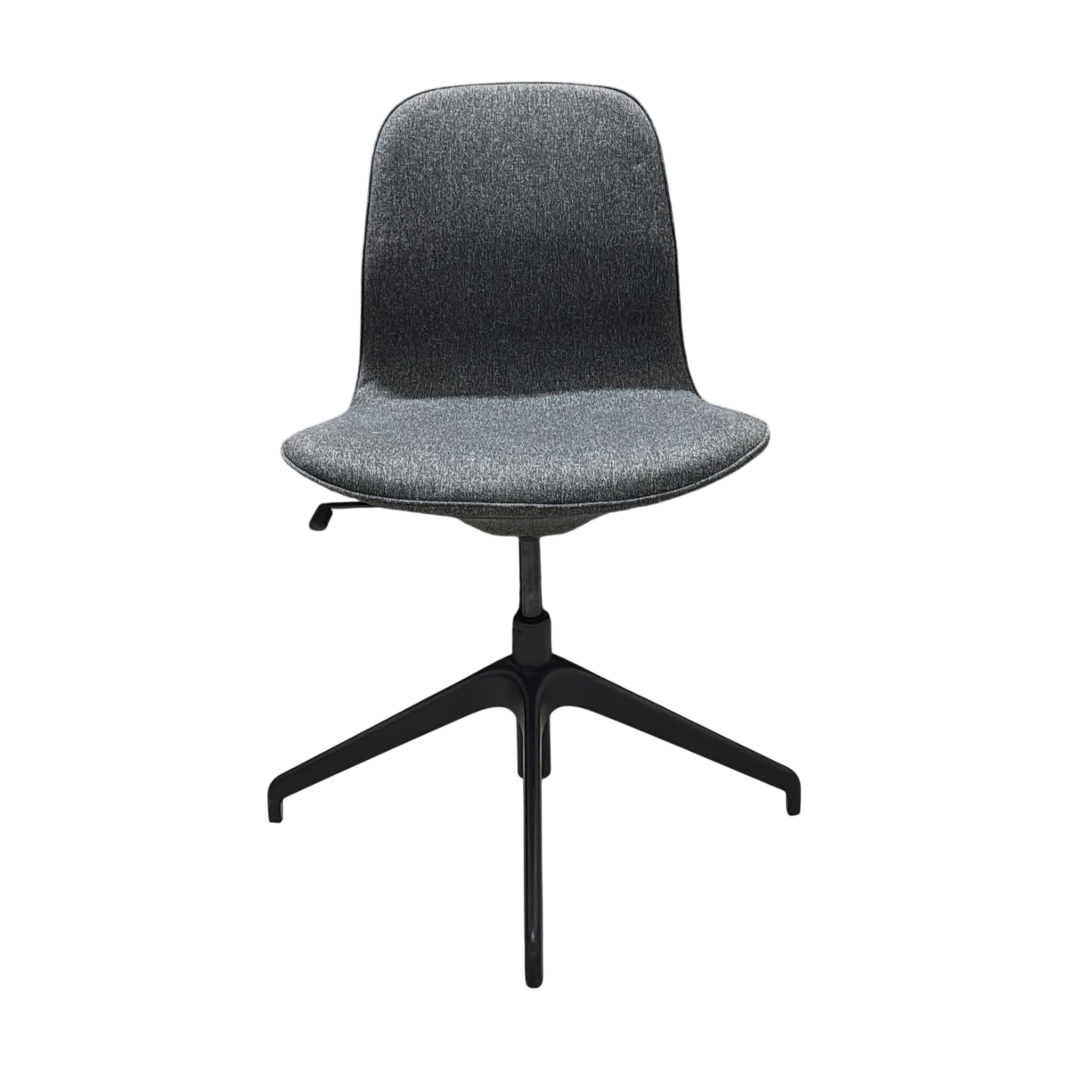 LÅNGFJÄLL konferansestol fra IKEA i grå, stoffsete