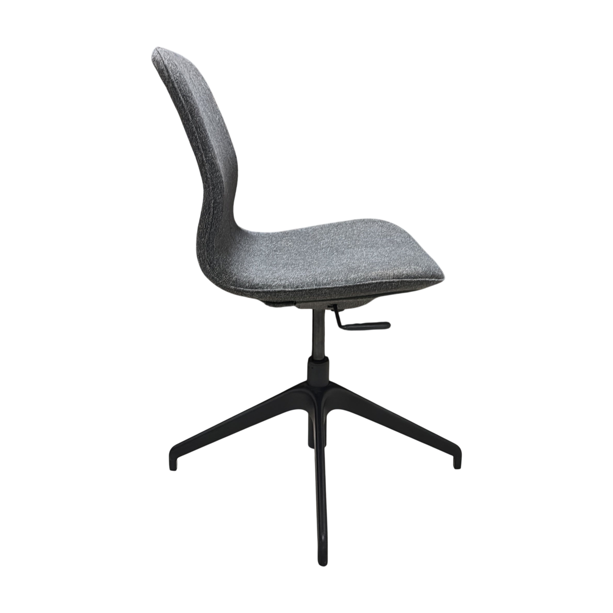 LÅNGFJÄLL konferansestol fra IKEA i grå, stoffsete