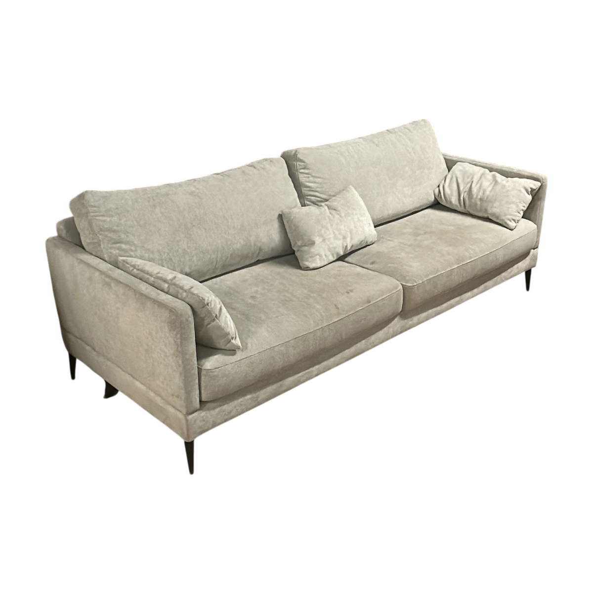 Andorra Sofa fra ARTWOOD i lys grå, velur