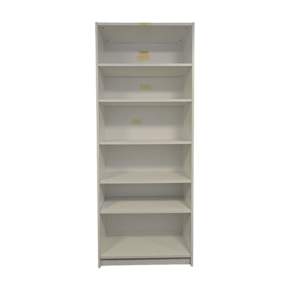 Billy bokhylle fra IKEA i hvit, 6 hylleplan