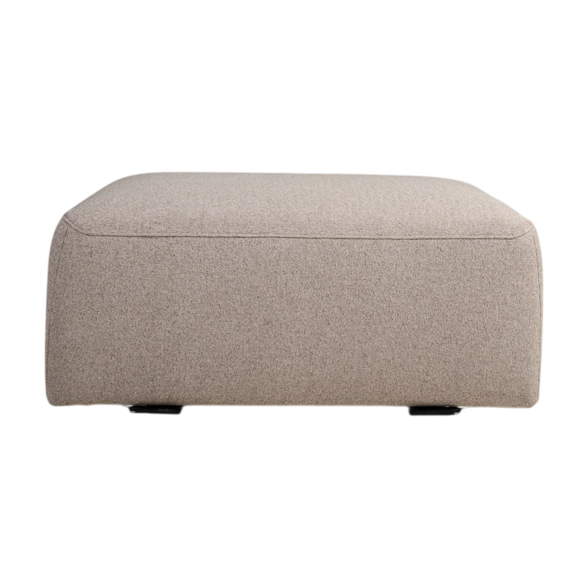 Juno modul fra Kid i beige, puff/sittemodul uten rygg