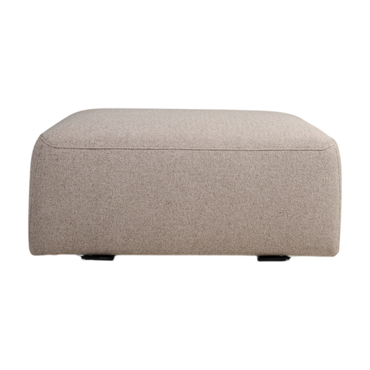 Juno modul fra Kid i beige, puff/sittemodul uten rygg