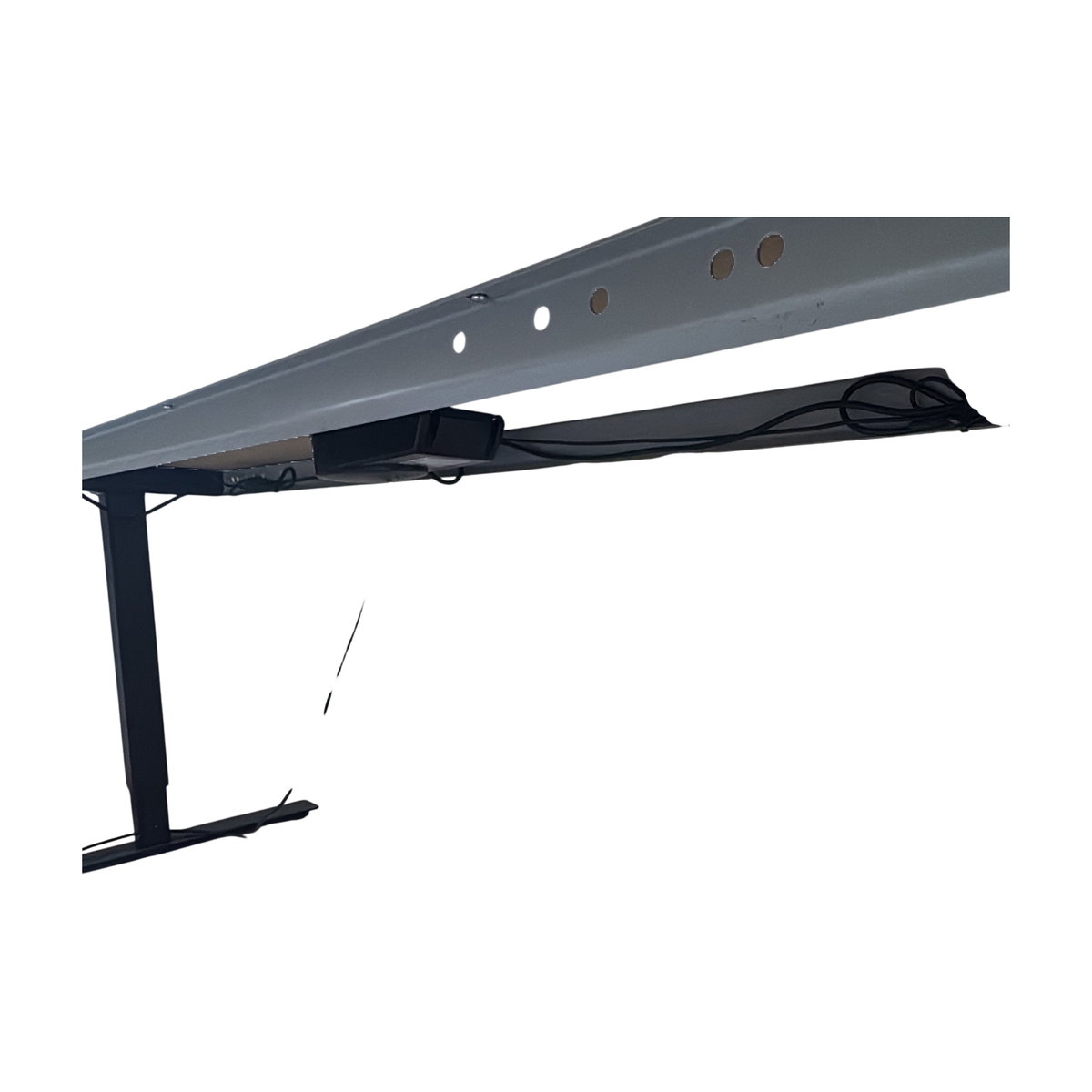 (174x74) Linak skrivebord i svart