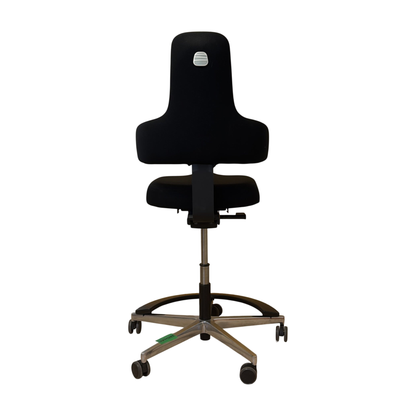 Sadelstol fra Sittup i svart, fotring