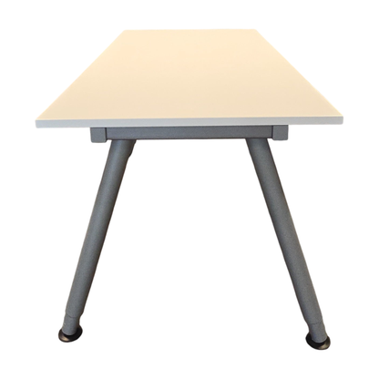 (120x60) IKEA GALANT sofabord i hvit, hvit bordplate