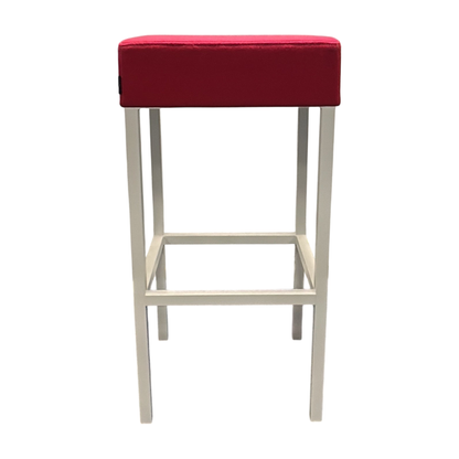 Barkrakk fra Pedrali i rosa, uten rygg