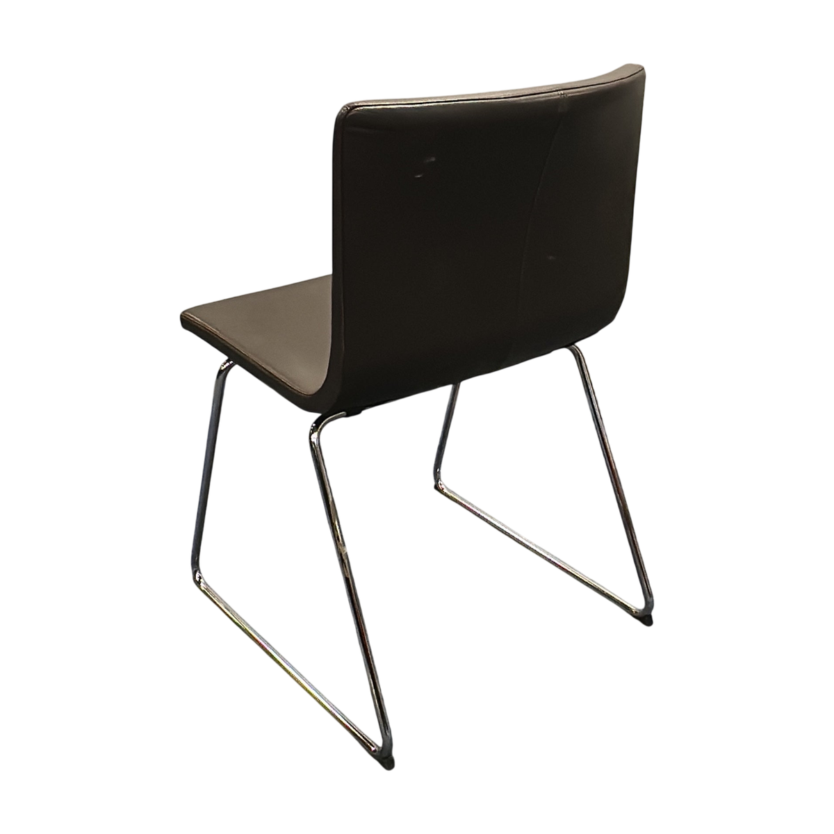 Bernhard stol fra IKEA i brun, skinn