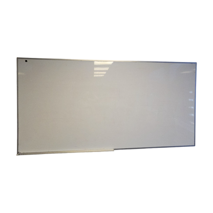 (240x120) Whiteboard i hvit, med pennehylle