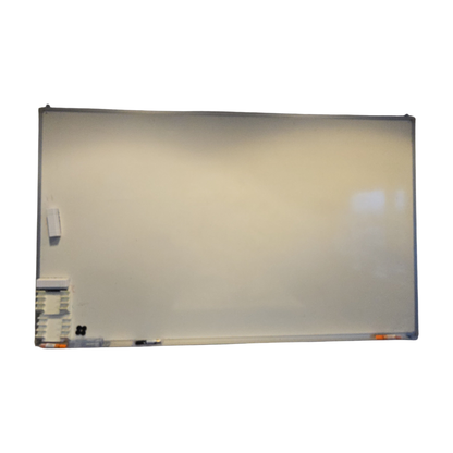 (200x120) Whiteboard i hvit, med pennehylle