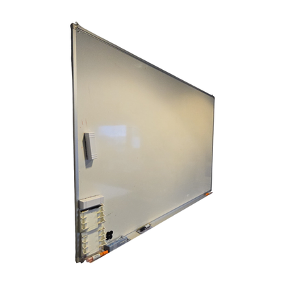 (200x120) Whiteboard i hvit, med pennehylle