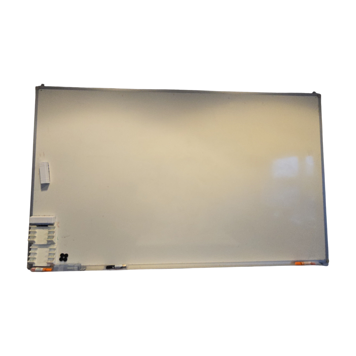 (200x120) Whiteboard i hvit, med pennehylle
