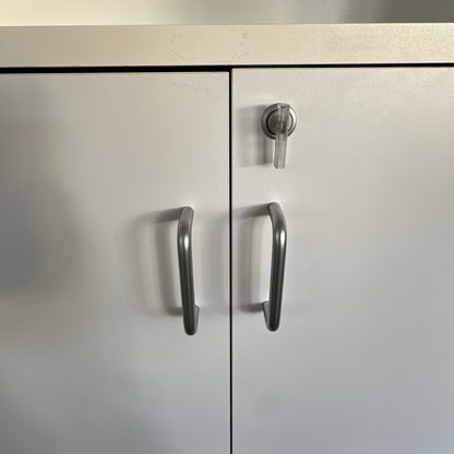 (80x40x166) Svenheim skap i hvit