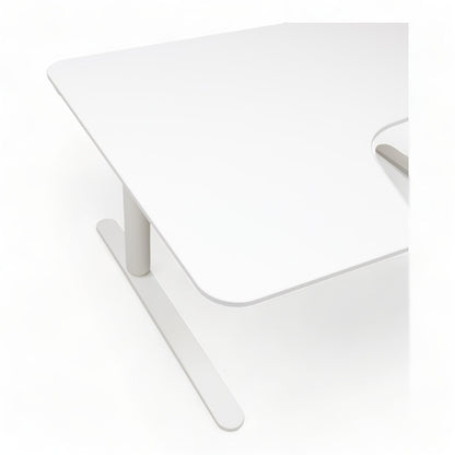(160x110) IKEA Bekant el hev/senk i hvit