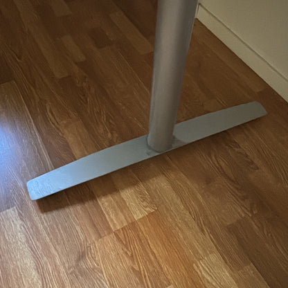 (148x198) hjørneskrivebord i grå