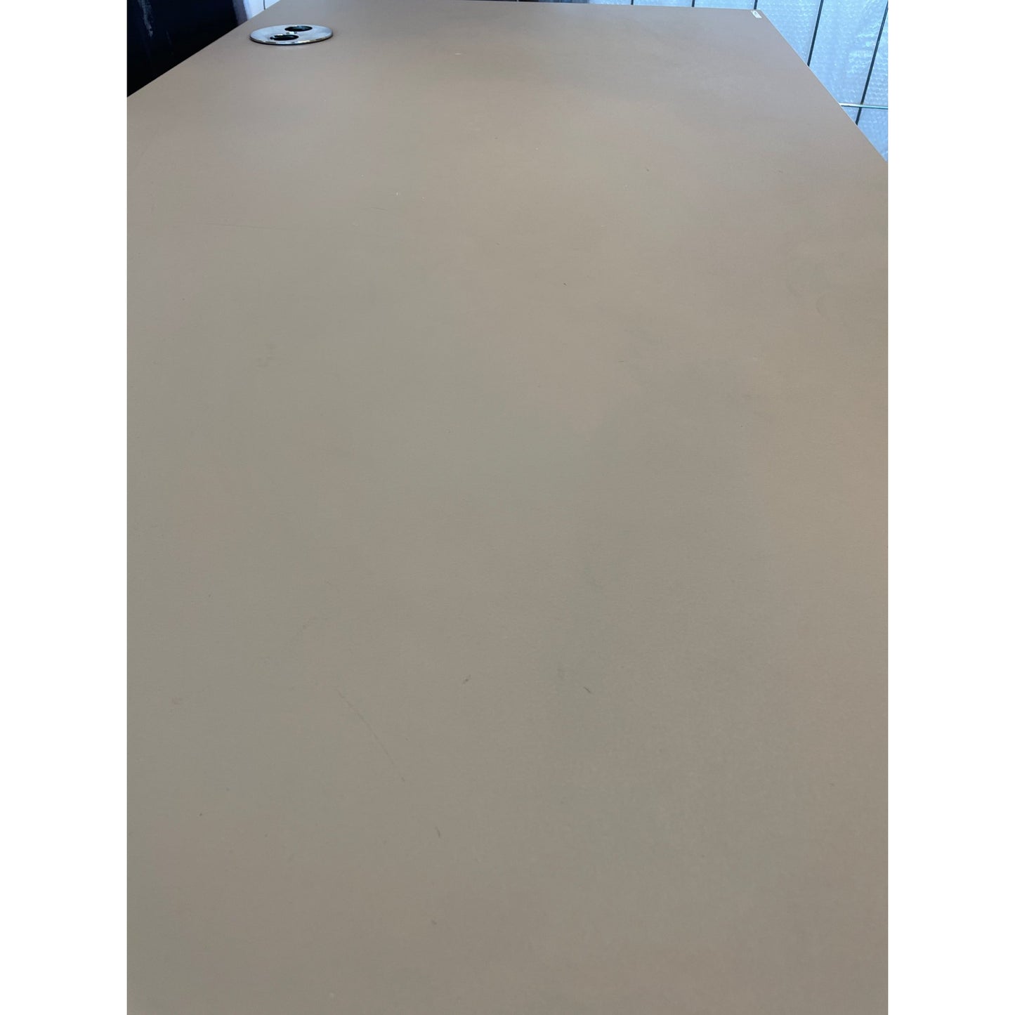 (160x80) Rol Ergo el hev/senk i beige med hvite ben