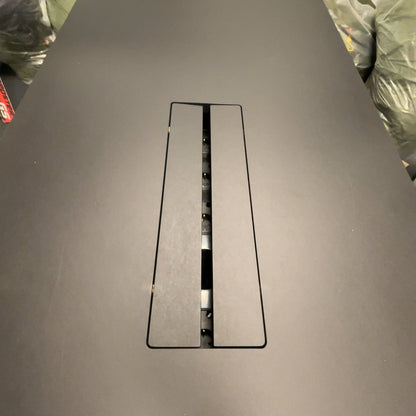 (240x80) Fora Form Kvart møteromsbord i svart