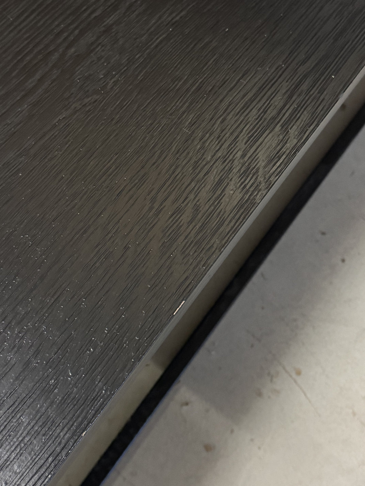 (160x80) ARTWOOD Carlisle sofabord i svart, metallramme