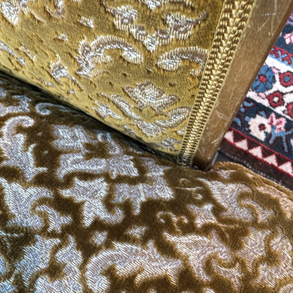 Retro sofa i jacquard-trekk