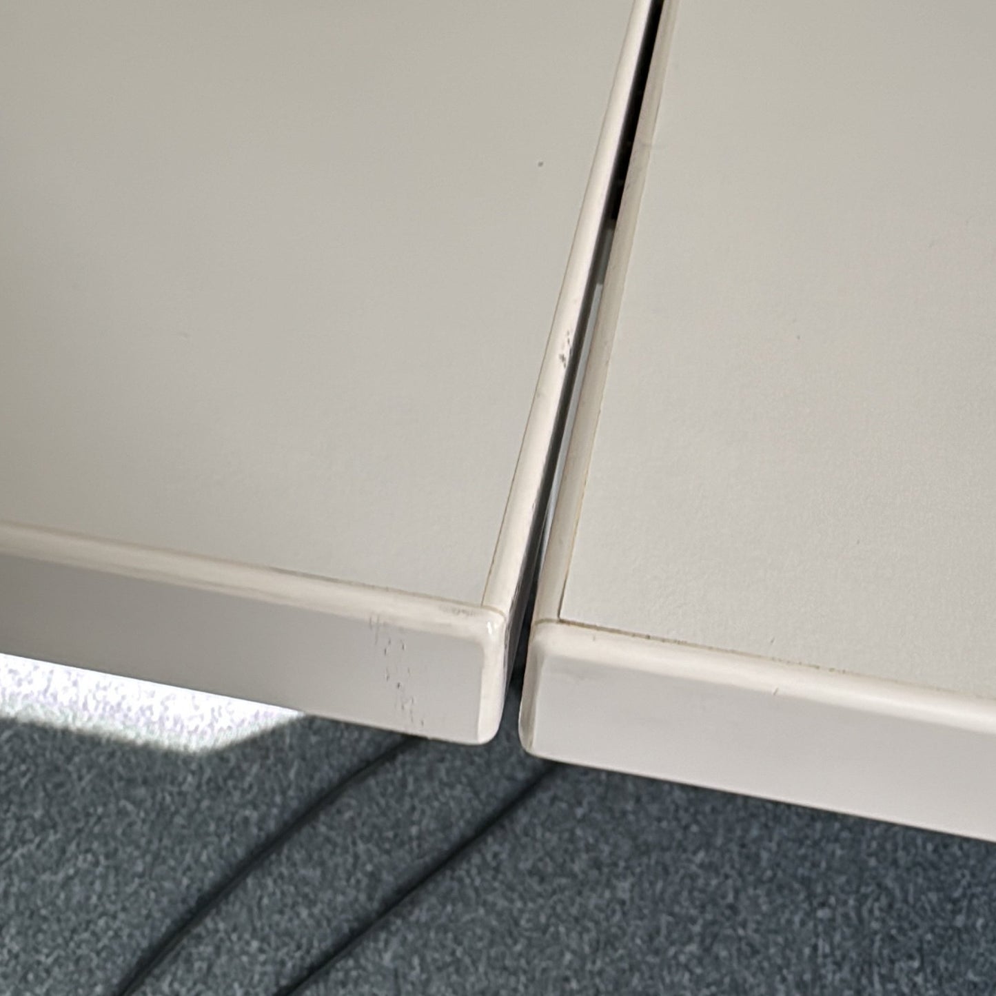 (420x160) Vitra WorKit møteromsbord i hvit