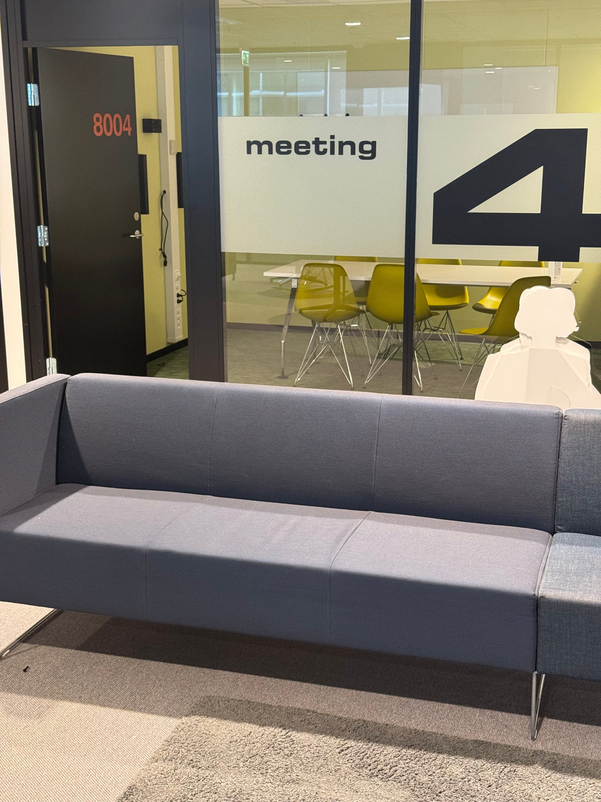 VAD Pivot sofa i fire moduler, flerfarget