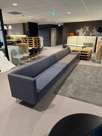 VAD Pivot sofa i fire moduler, flerfarget