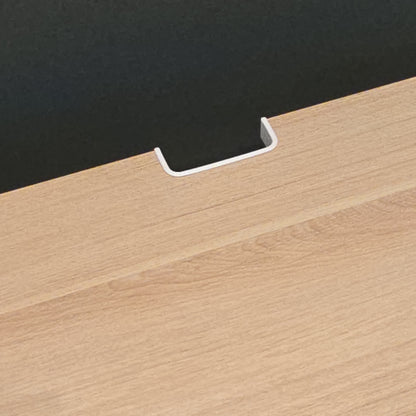 (140x80) Kinnarps Series P hev/senk-bord i eik